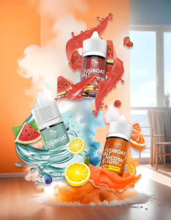 【新拖船煙油】鹽系列 TUGBOAT 30ML/50MG 小煙煙油｜美滋滋糖果屋