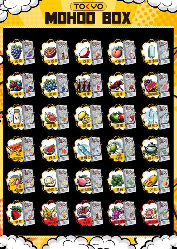 【TOKYO東京魔盒煙彈】 MOHOO BOX 東京魔盒｜美滋滋糖果屋