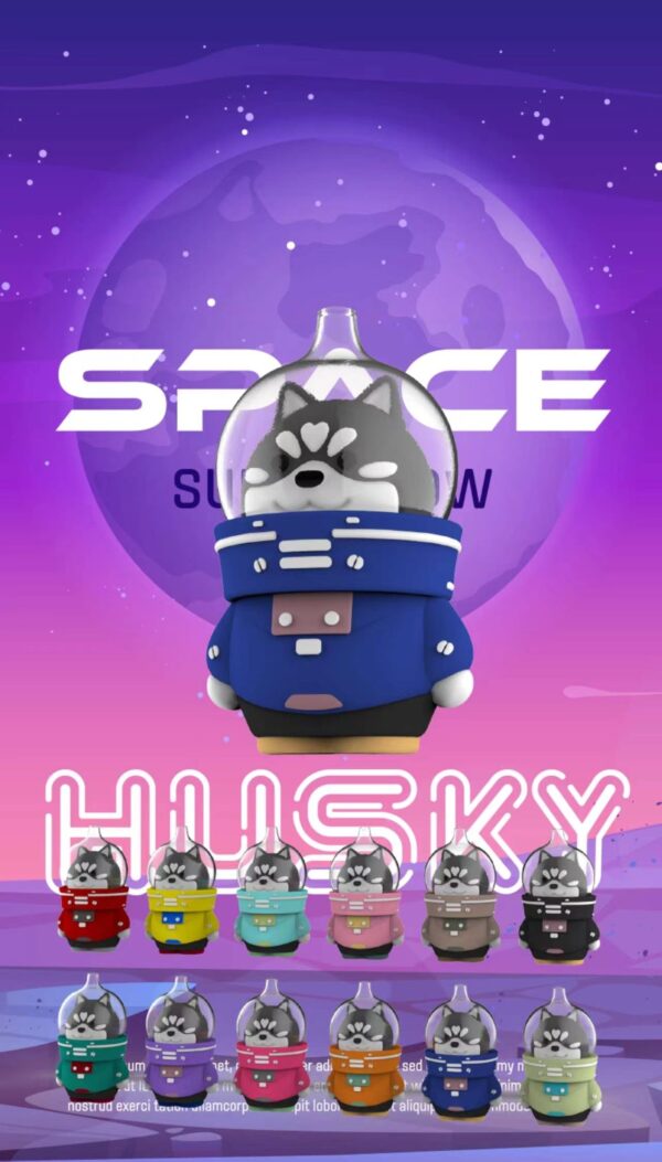 HUSKY太空狗抛棄式-一次性可充電8000口電子煙美滋滋糖果屋