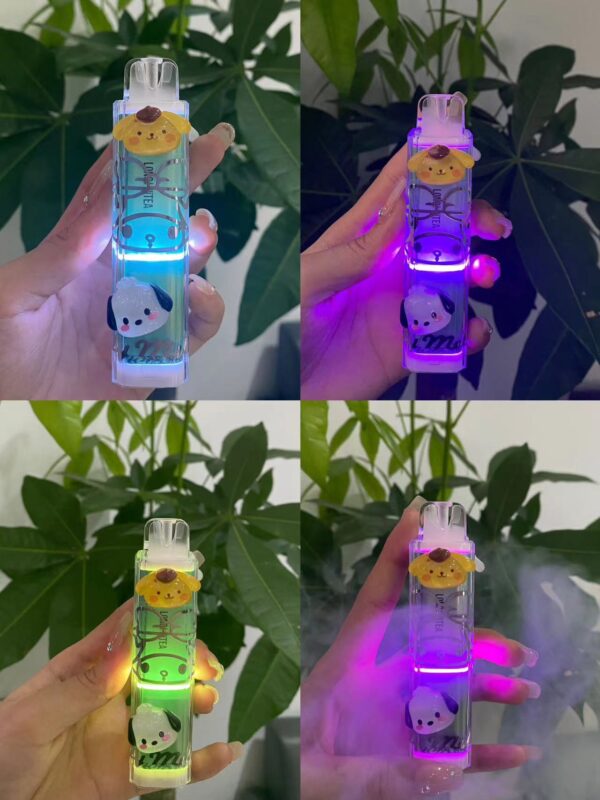 【LIMI發光拋棄式】🔥 8000口PUFFS電子煙-新品辣妹拋棄式/發光棒 一次性大容量熒光棒電子煙✨｜美滋滋糖果屋