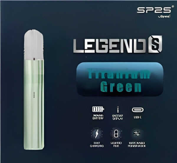 【SP2S Legend S 傳奇版主機】 SP2鈦發光主機全新升級版煙桿-兩檔調節8/9W-底部發光💥 通配一代lana/Sp2s/ilia等一代煙彈｜美滋滋糖果屋