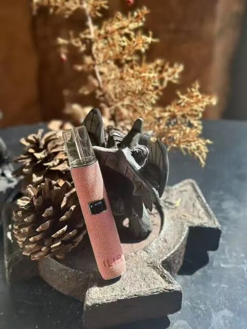 【ILIA哩亞布紋主機】 一代革調系列高檔色系換彈式霧化桿/兩段式調節功率電子煙主機/通用哩啞，lana，sp2等一代煙彈｜美滋滋糖果屋