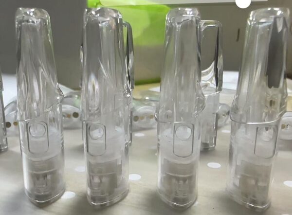 【TUTX 白底側注油空彈】一代通用 2ml 大容量｜可重複填充不漏油｜現貨秒發｜美滋滋糖果屋