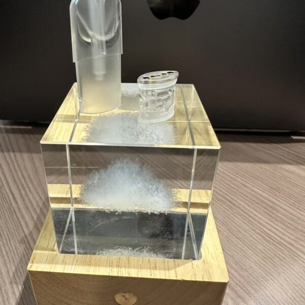 SP2發光空彈空倉-1.8ML大容量與底部注油防護結構示意圖