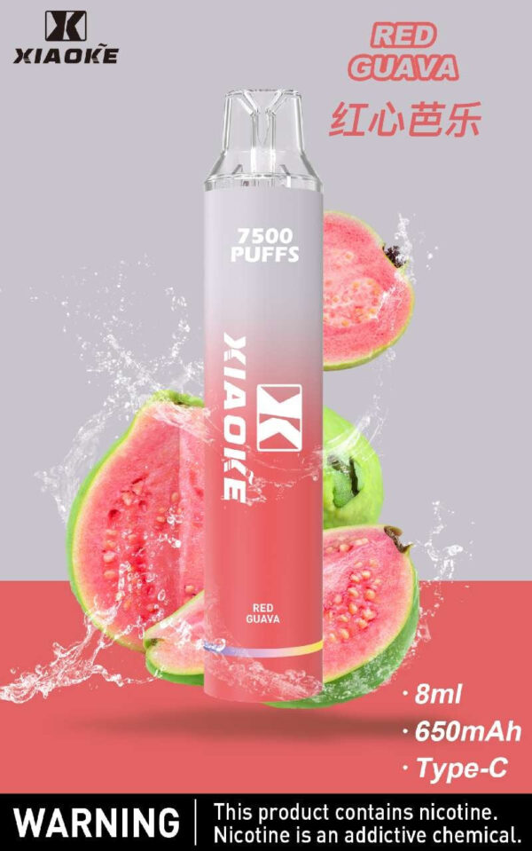 【XIAOKE梟客拋棄式】 新款一次性發光電子煙 多種口味電子霧化棒｜美滋滋糖果屋