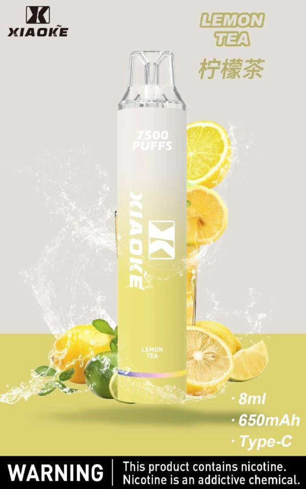 【XIAOKE梟客拋棄式】 新款一次性發光電子煙 多種口味電子霧化棒｜美滋滋糖果屋