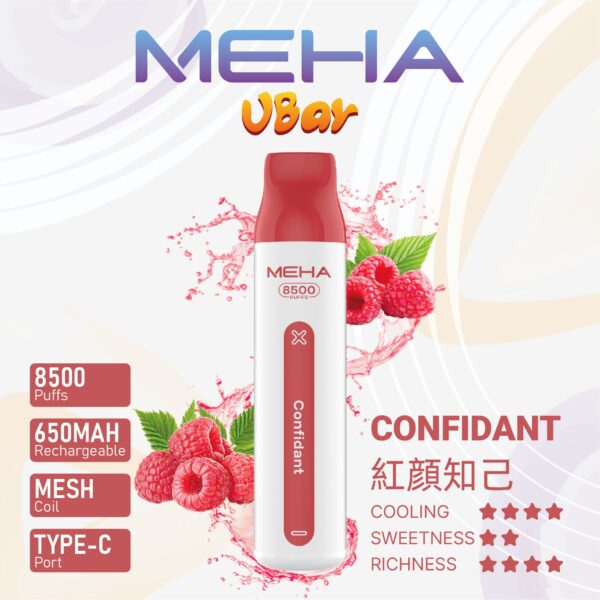 20250807111615 【MEHA魅嗨8500口拋棄式】 一次性8500口puffs電子煙/新款魅嗨小白條電子煙|美滋滋糖果屋