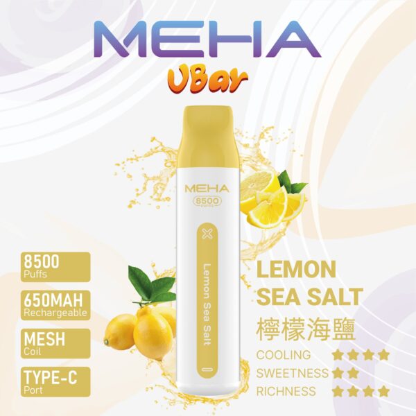 20250807111720 【MEHA魅嗨8500口拋棄式】 一次性8500口puffs電子煙/新款魅嗨小白條電子煙|美滋滋糖果屋