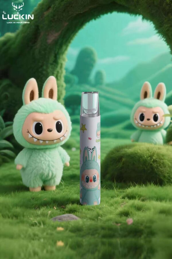 【LUCKIN幸運主機聯名款】泡泡馬特拉布布Labubu潮玩聯名款 兩段式調節/通用sp2,lana等一代煙彈｜美滋滋糖果屋
