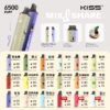 【KISS凯斯拋棄式】MIX&SHARE kiss磁吸電子煙-大容量6500口拋棄式-KISS一次性電子煙｜美滋滋糖果屋