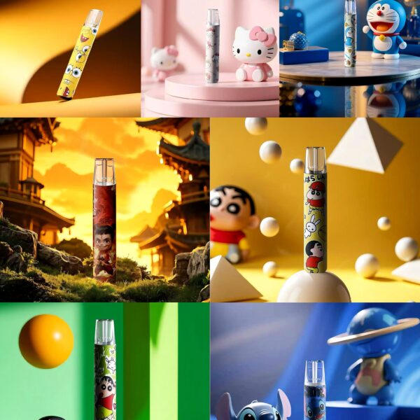 幸運LUCKIN主機-限量版卡通煙桿適配一代煙彈美滋滋糖果屋