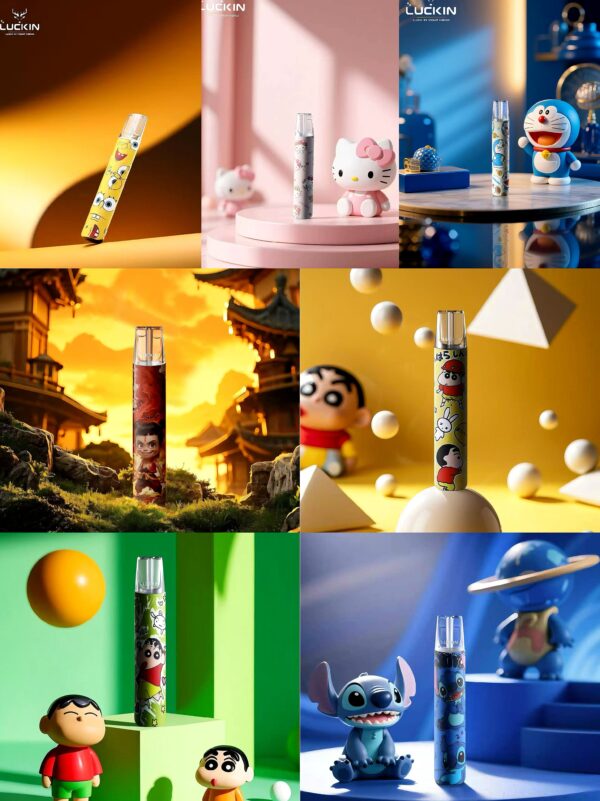 20251112140518 幸運LUCKIN主機-限量版卡通煙桿適配一代煙彈美滋滋糖果屋