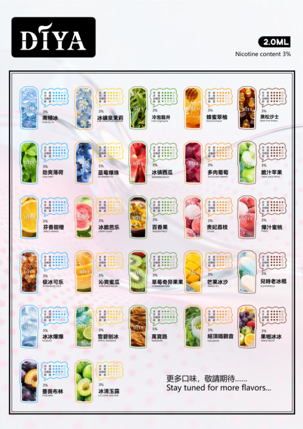 DIYA叮啞煙彈-全新一代霧化彈活動買十盒送一盒適用一代煙桿美滋滋糖果屋