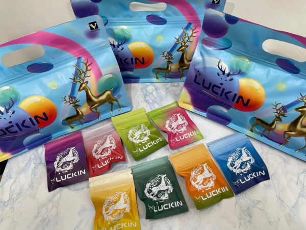 【正版LUCKIN幸運煙彈】 一代七彩發光彈 口感細膩 通配一代主機｜美滋滋糖果屋