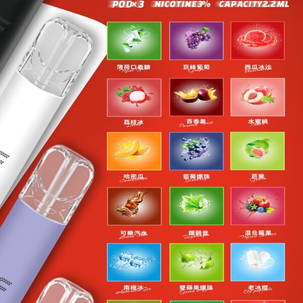 FIPY果派煙彈-多種口味選擇一代霧化彈適用一代主機美滋滋糖果屋