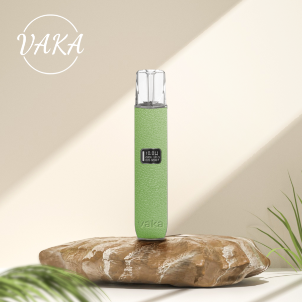 【VAKA皮革主機】兩段式調節 |LED顯示屏換彈式主機霧化桿 通用sp2/lana等一代煙彈｜美滋滋糖果屋