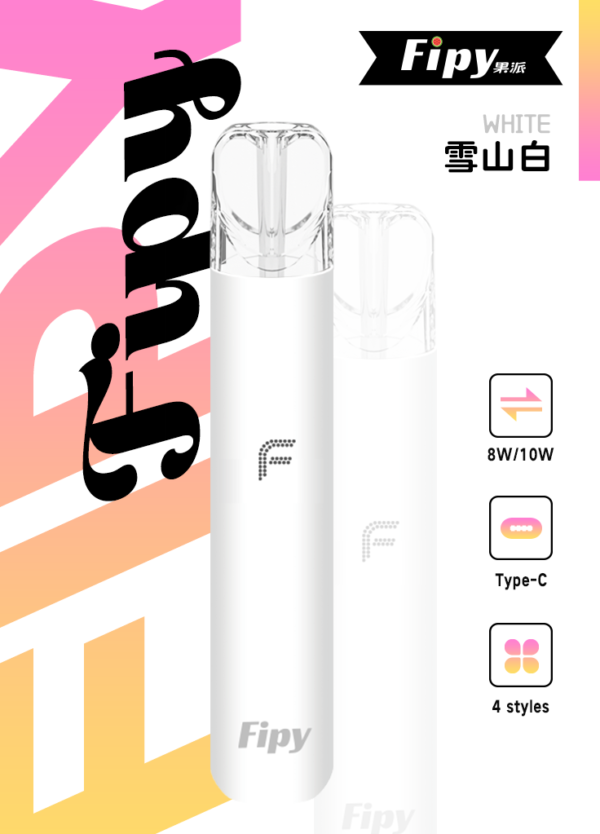 【FIPY果派主機】POWER DEVICE果派一代主機霧化桿-兩檔調節，極致口感，隨心切换-8/10W｜美滋滋糖果屋