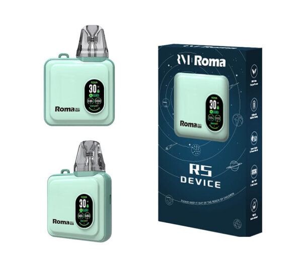 【羅馬 ROMA RS PRO 方塊注油款主機】1200mAh 超大電量｜通用 OXVA 小蠻牛系列｜美滋滋糖果屋