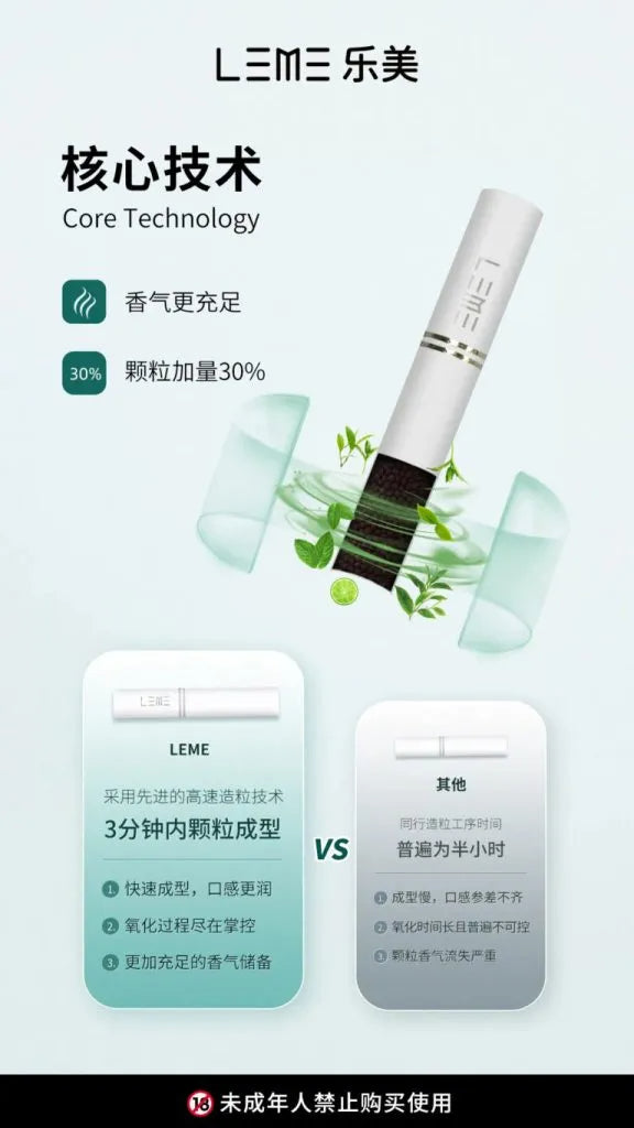 【日版 LEME 樂美加熱煙 HNB 系列】通用 IQOS 舊款主機｜1 條 10 包｜現貨秒發｜美滋滋糖果屋
