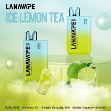 【LANA BAR BC 6000口】大容量新款拋棄式6000口-超涼款一次性電子煙｜美滋滋糖果屋