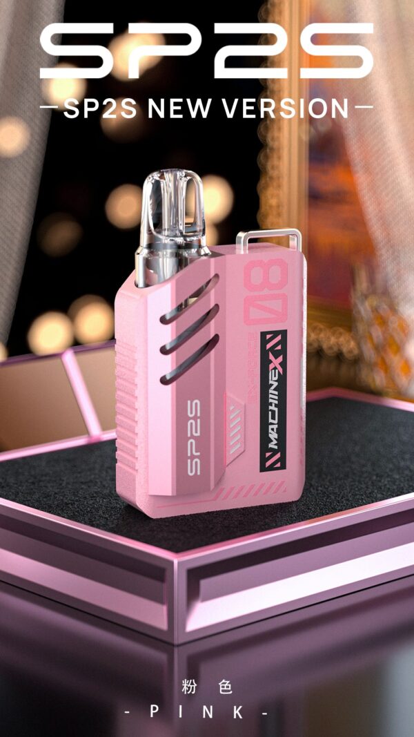 【思博瑞SP2S MAX 矩陣系列主機】 SP2s pod新版方形帶屏換彈式主機套裝 盒子棉網芯電子煙｜美滋滋糖果屋