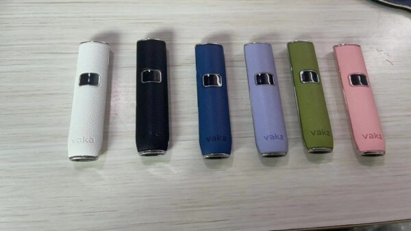 【VAKA皮革主機】兩段式調節 |LED顯示屏換彈式主機霧化桿 通用sp2/lana等一代煙彈｜美滋滋糖果屋