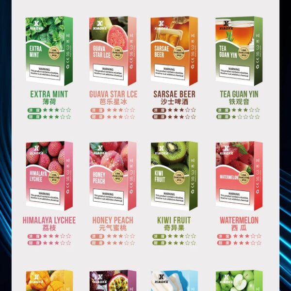 XIAOKE梟客煙彈-一代霧化彈2ml適配一代煙桿美滋滋糖果屋