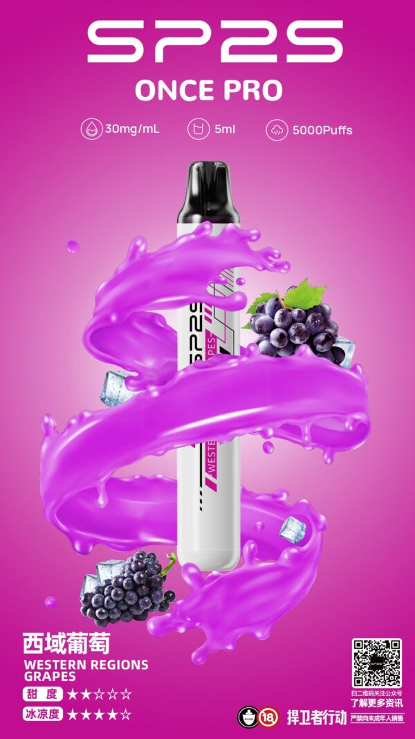 【SP2思博瑞系列電子煙】 SP2s一次性5000口 pulls拋棄式/12種口味3%｜美滋滋糖果屋