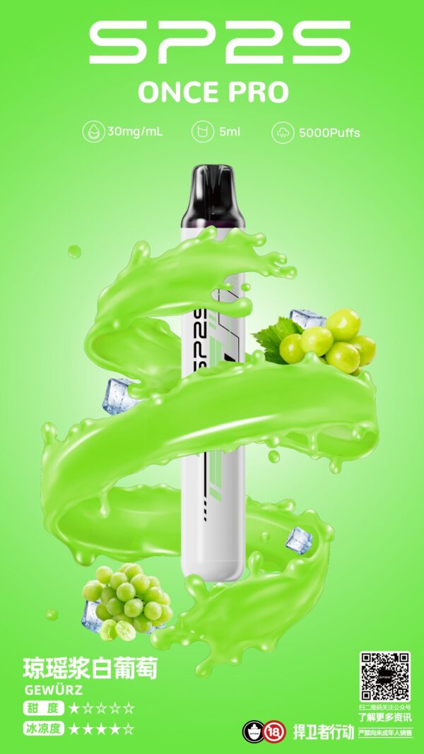 【SP2思博瑞系列電子煙】 SP2s一次性5000口 pulls拋棄式/12種口味3%｜美滋滋糖果屋