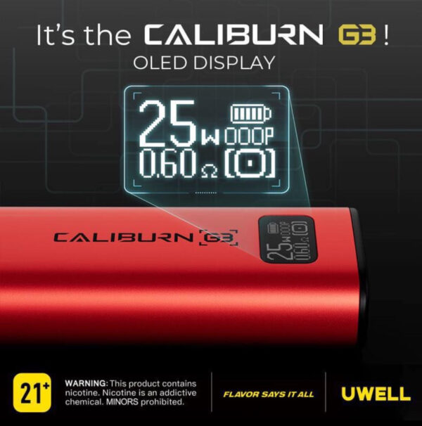 【Uwell 咖哩 G3 主機套裝】注油電子煙桿｜性能全方位升級｜美滋滋糖果屋