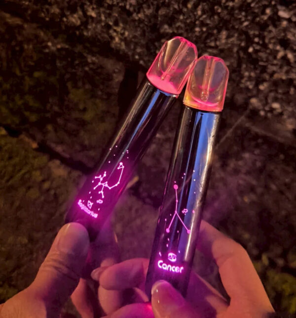 【MSO爅嘶十二星座主機】 一代炫彩發光霧化桿 通用sp2/lana等一代煙彈-美滋滋糖果屋