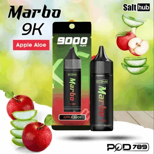 【Marbo Bar 9000拋棄式】新品一次性9000口Puffs電子煙 超高口數拋棄式電子煙｜Mesh霧化×可調氣流｜美滋滋糖果屋
