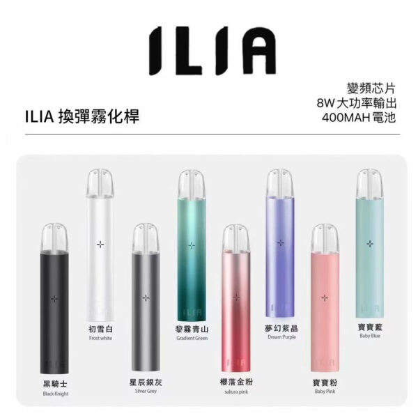 ILIA哩亞主機-一代電子煙霧化桿8W美滋滋糖果屋實拍圖