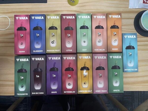 【VAKA奶茶杯 7500口PUFFS】 拋棄式電子煙/ 一次性可充電奶茶杯｜美滋滋糖果屋