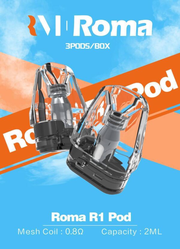 【ROMA羅馬R1空倉】-通用OXVA小蠻牛-高品質注油煙彈-一盒3入-美滋滋糖果屋