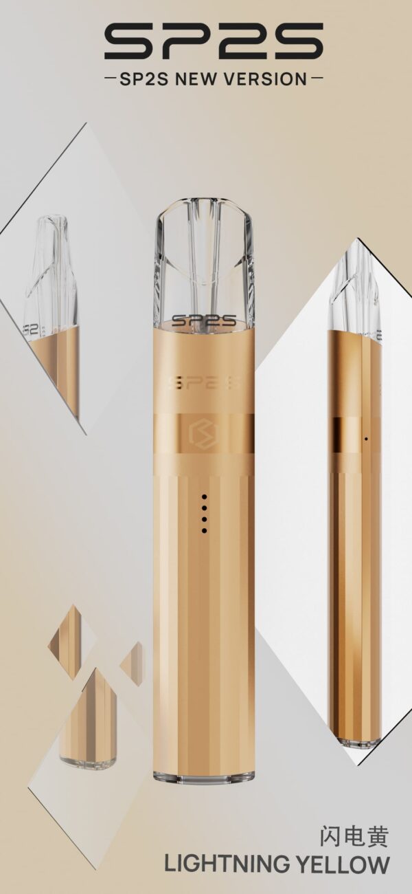 【SP2S Legend S 傳奇版主機】 SP2鈦發光主機全新升級版煙桿-兩檔調節8/9W-底部發光💥 通配一代lana/Sp2s/ilia等一代煙彈｜美滋滋糖果屋