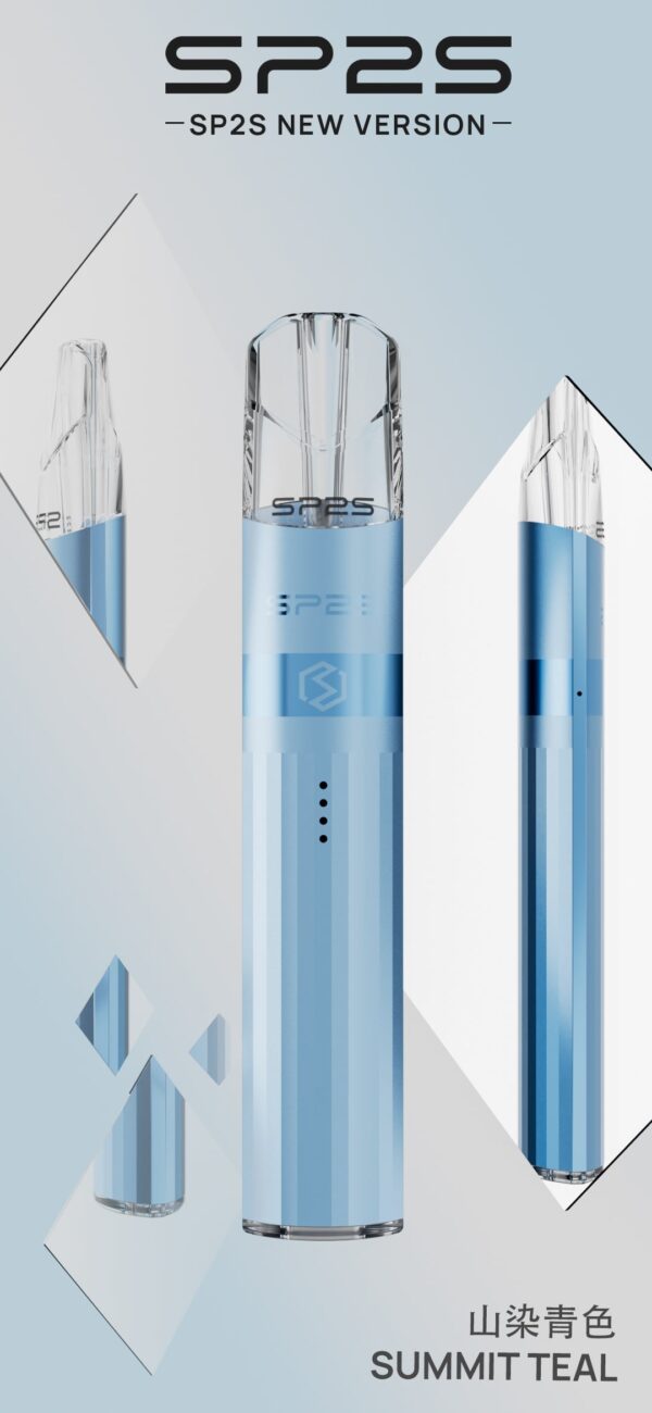 【SP2S Legend S 傳奇版主機】 SP2鈦發光主機全新升級版煙桿-兩檔調節8/9W-底部發光💥 通配一代lana/Sp2s/ilia等一代煙彈｜美滋滋糖果屋